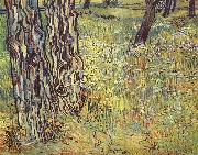 Vincent Van Gogh Baumstamme oil painting on canvas
